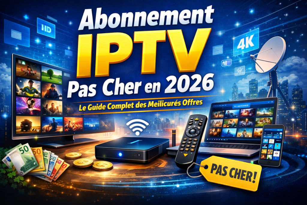 Abonnement IPTV Pas Cher en 2026 : Le Guide Complet des Meilleures Offres